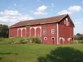 Babbs Barn / Large Oak Barn with Unique Swell Beams